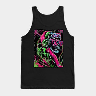 GRAFFITI SKULL Tank Top